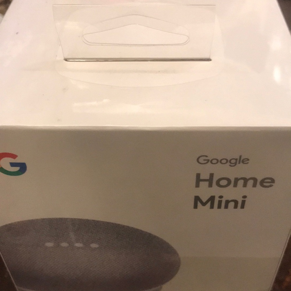 Google Home Mini in Light Gray